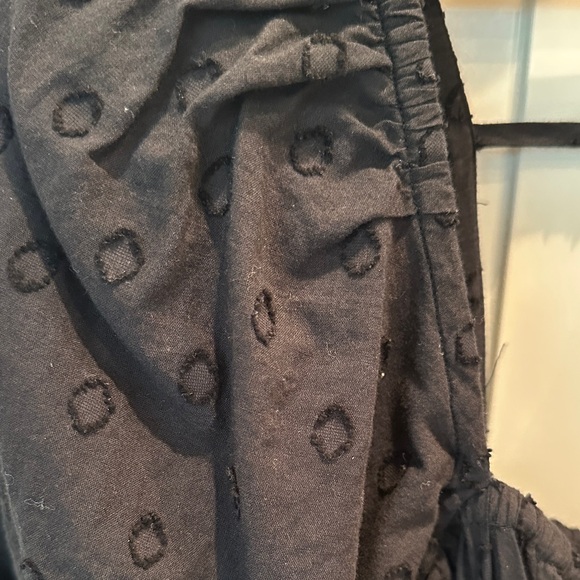 Ulla Johnson Black One-Shoulder Puff Sleeve Dress - Picture 3 of 6